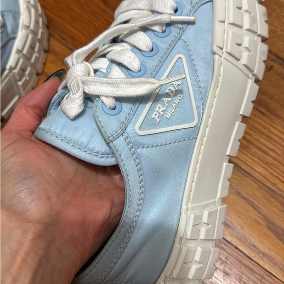 Prada Nylon baby blue color - Picture 4 of 16